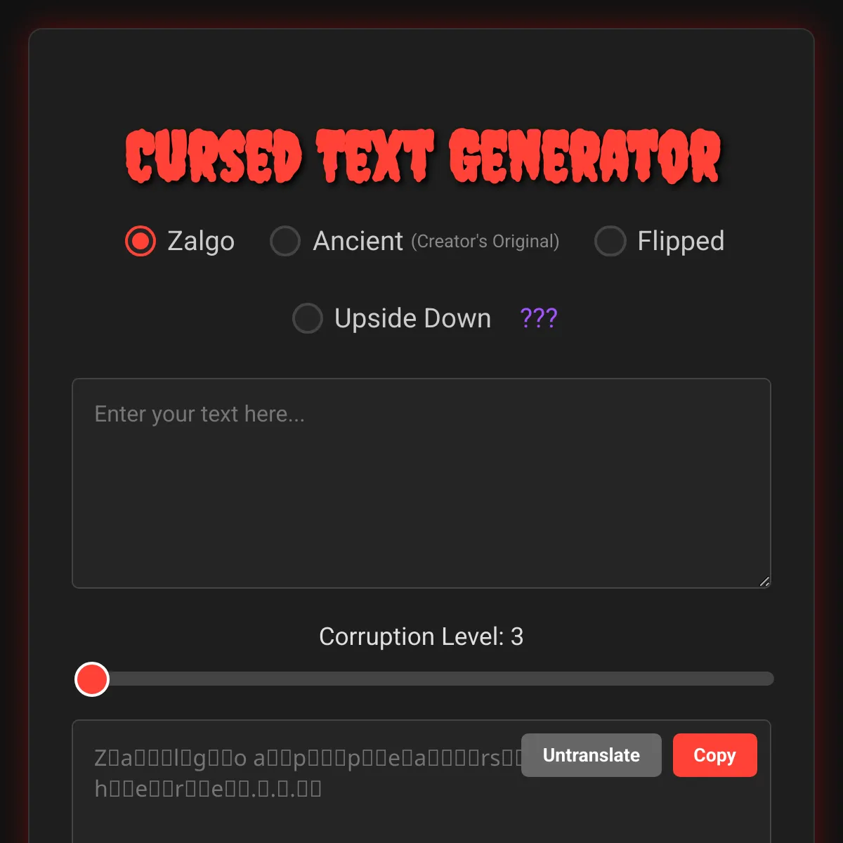 the project is loading