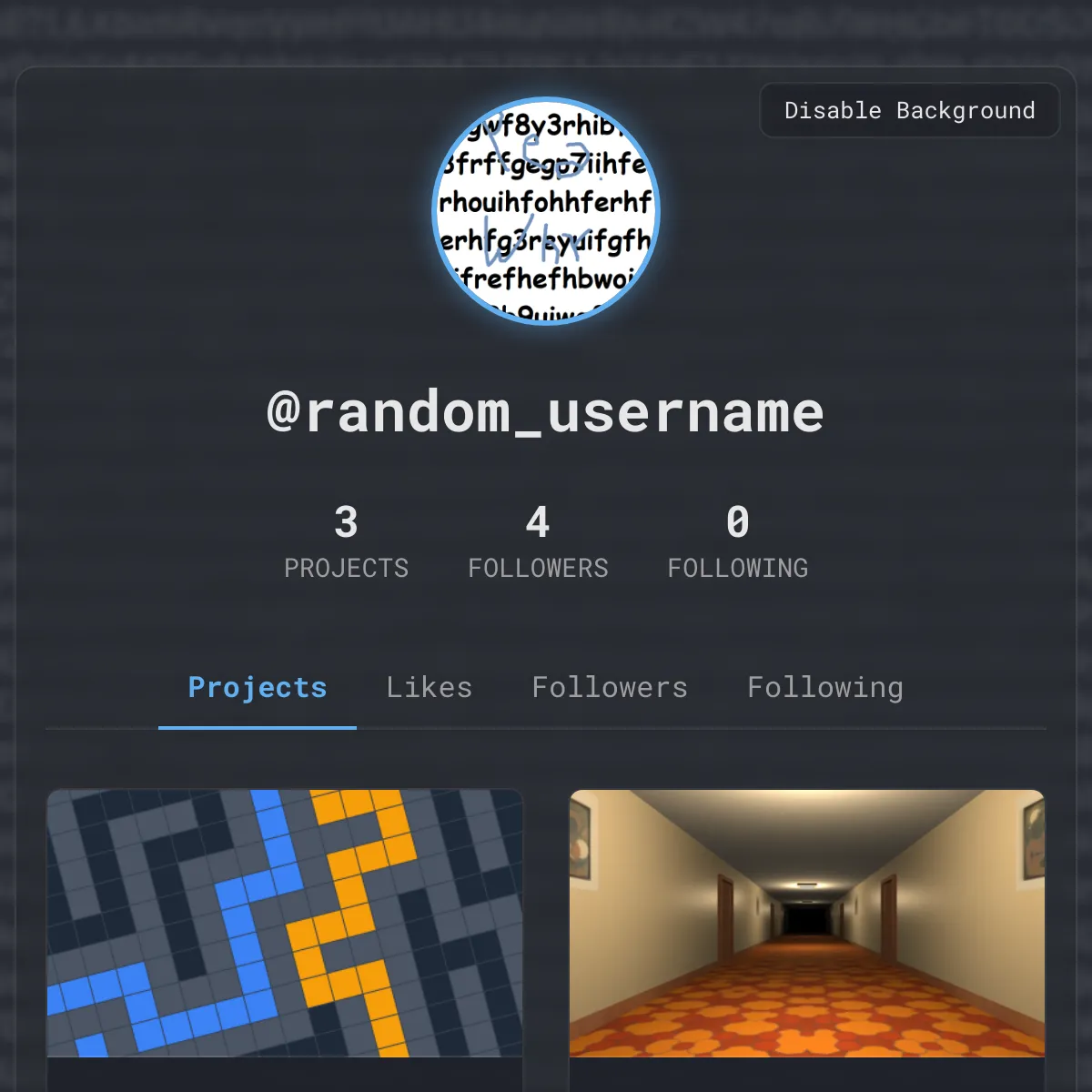 the project is loading