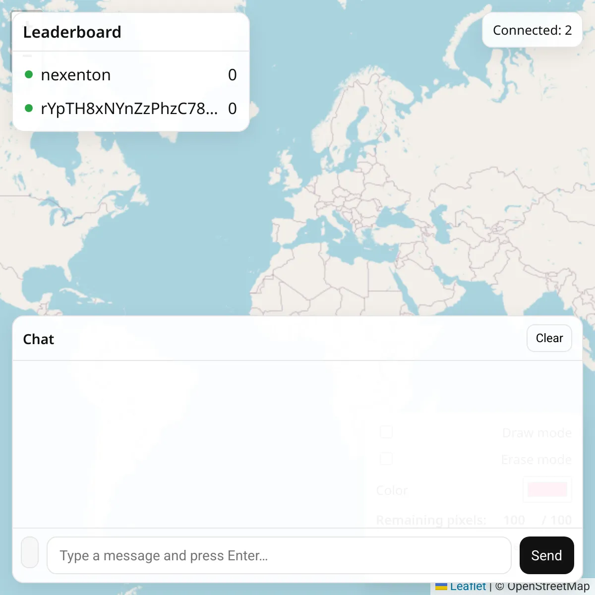 openwebsim - draw on the whole world!