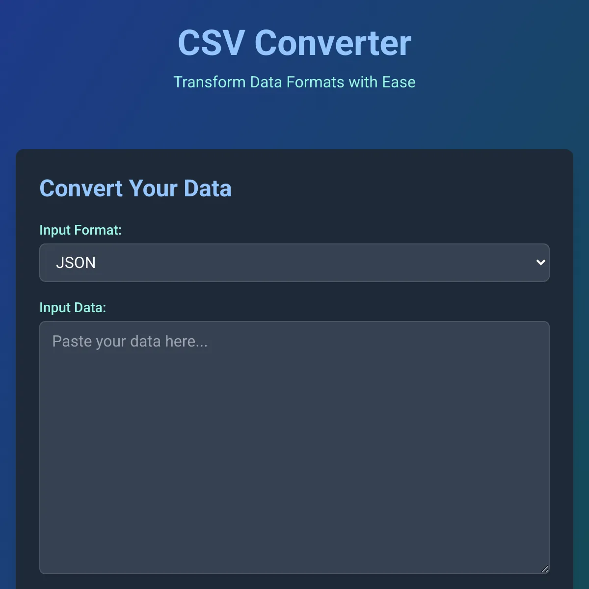 the project is loading