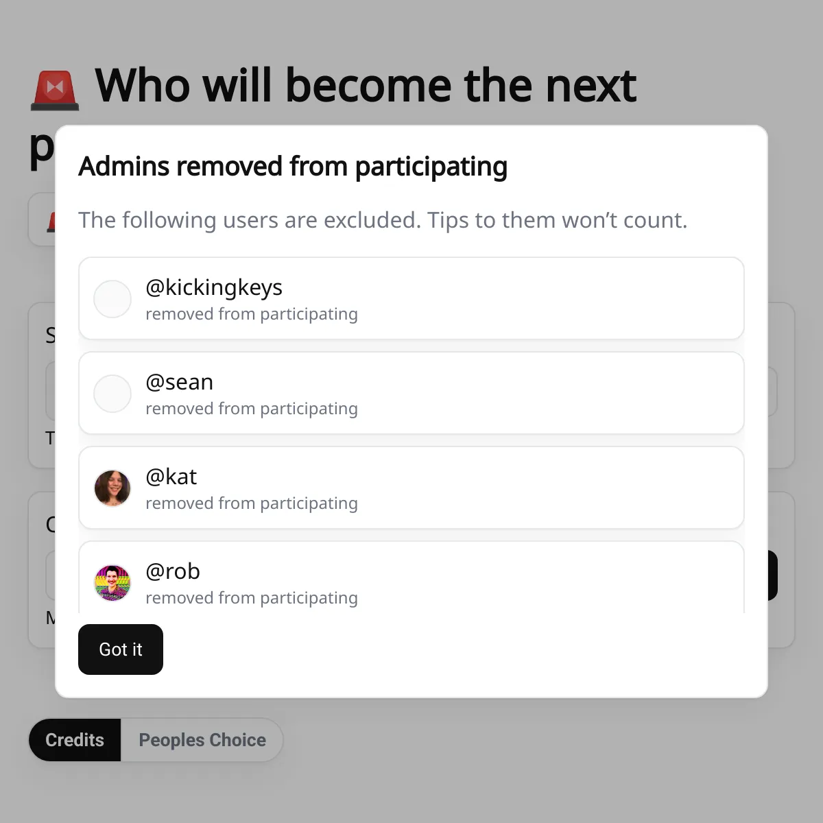 the project is loading