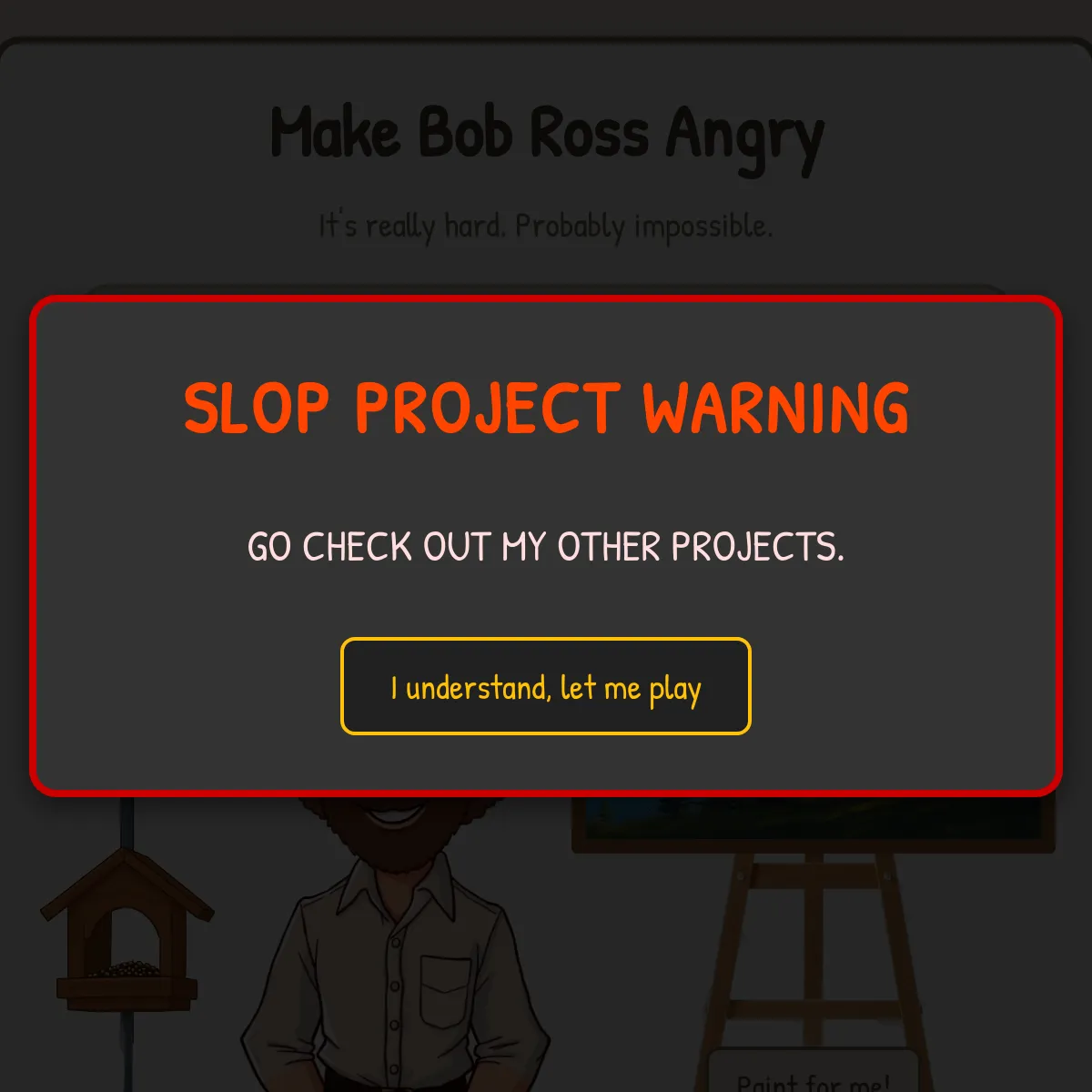 the project is loading