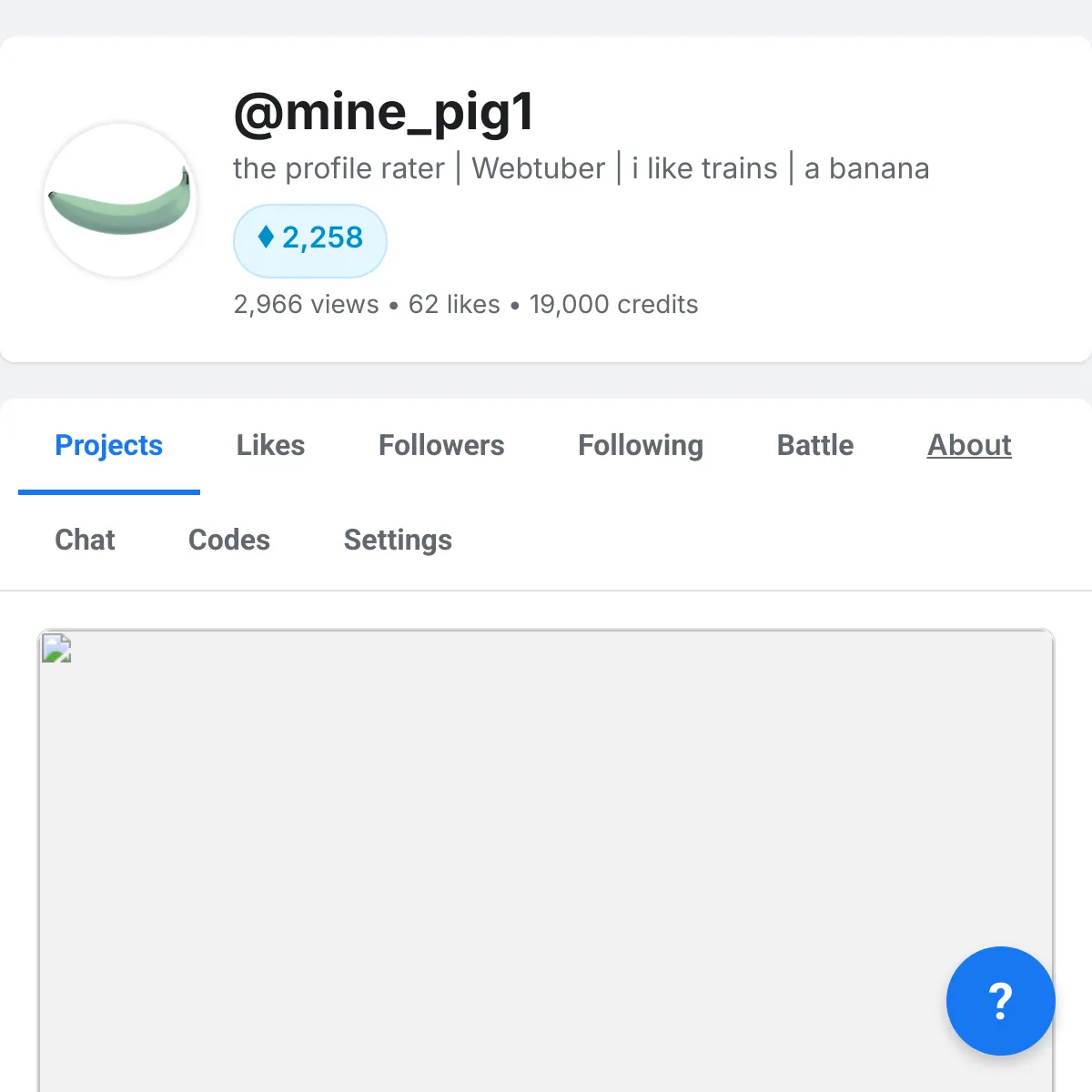 the project is loading