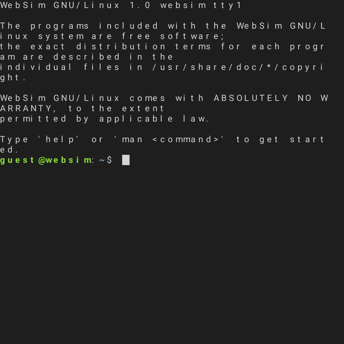 the project is loading