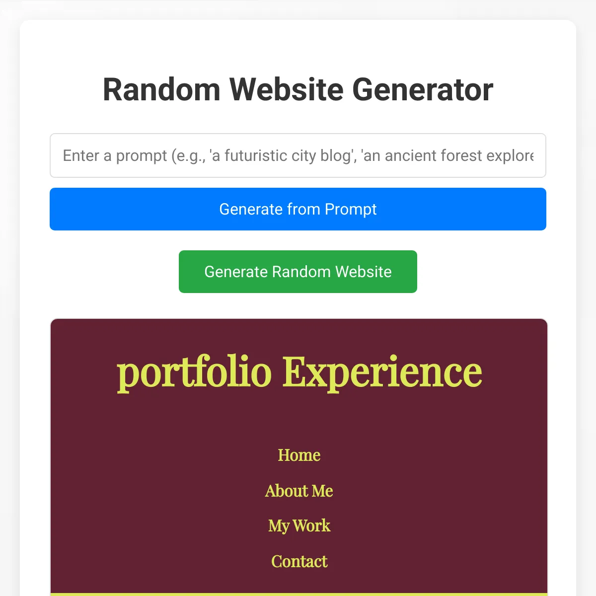 the project is loading