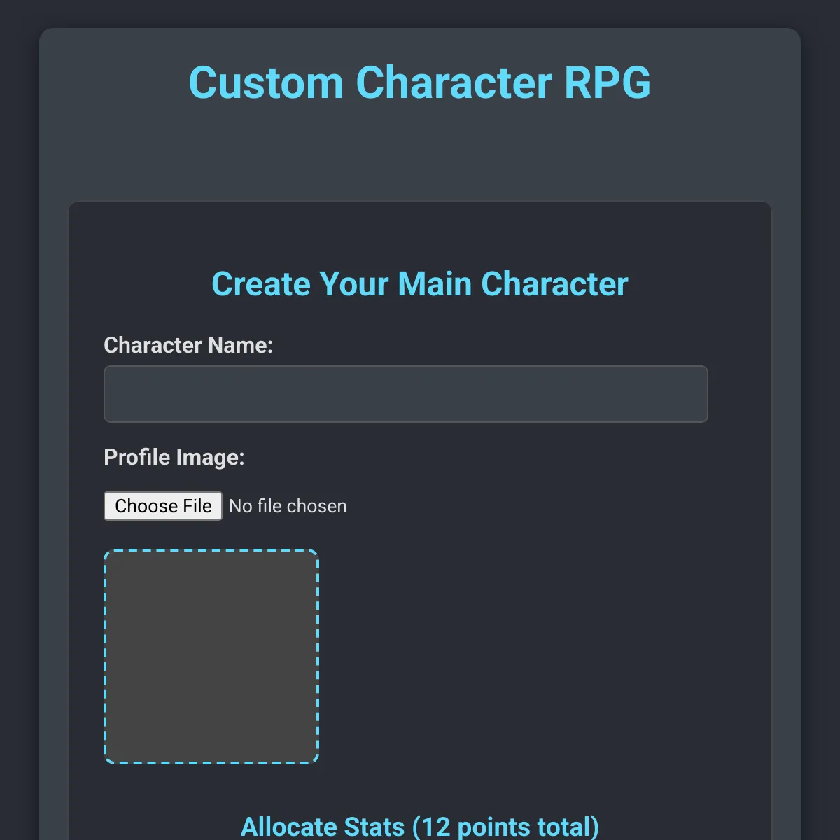 the project is loading