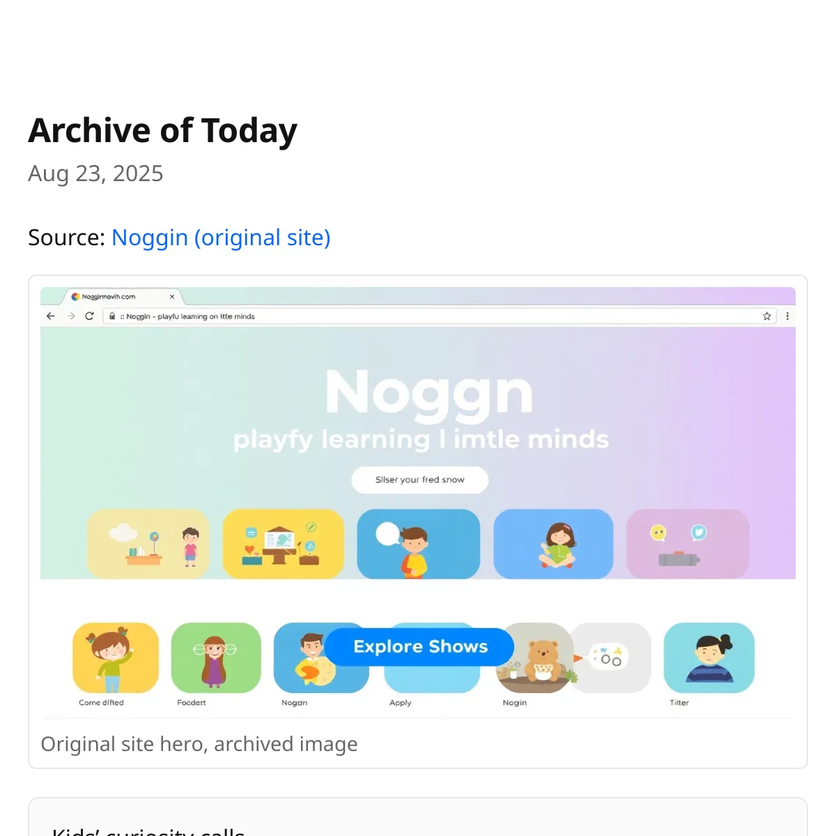 the project is loading