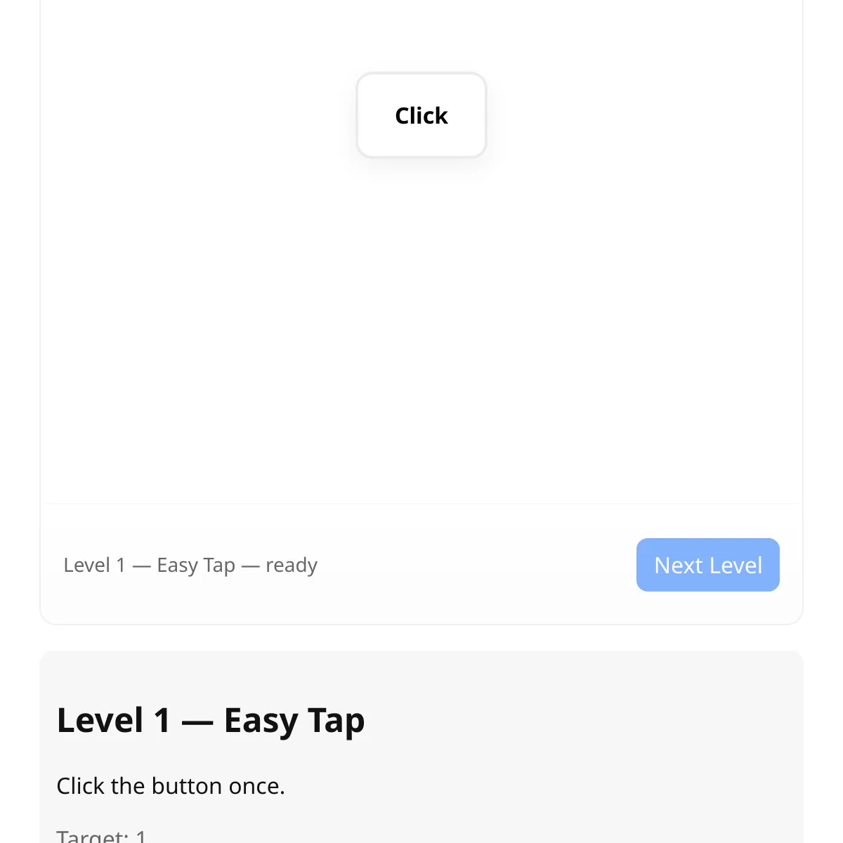 the project is loading