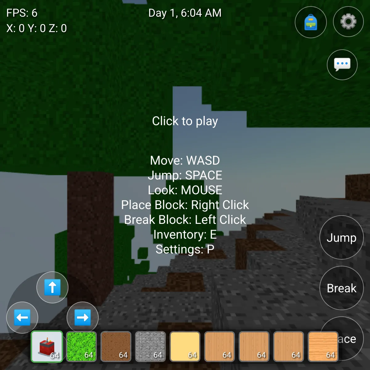 the project is loading