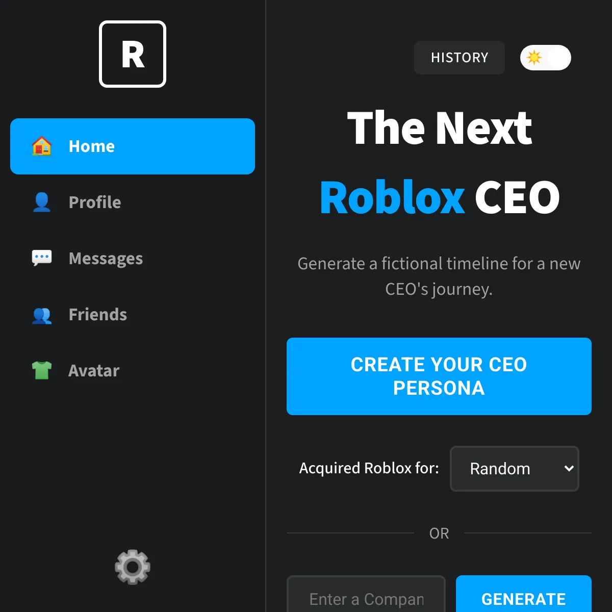 the project is loading