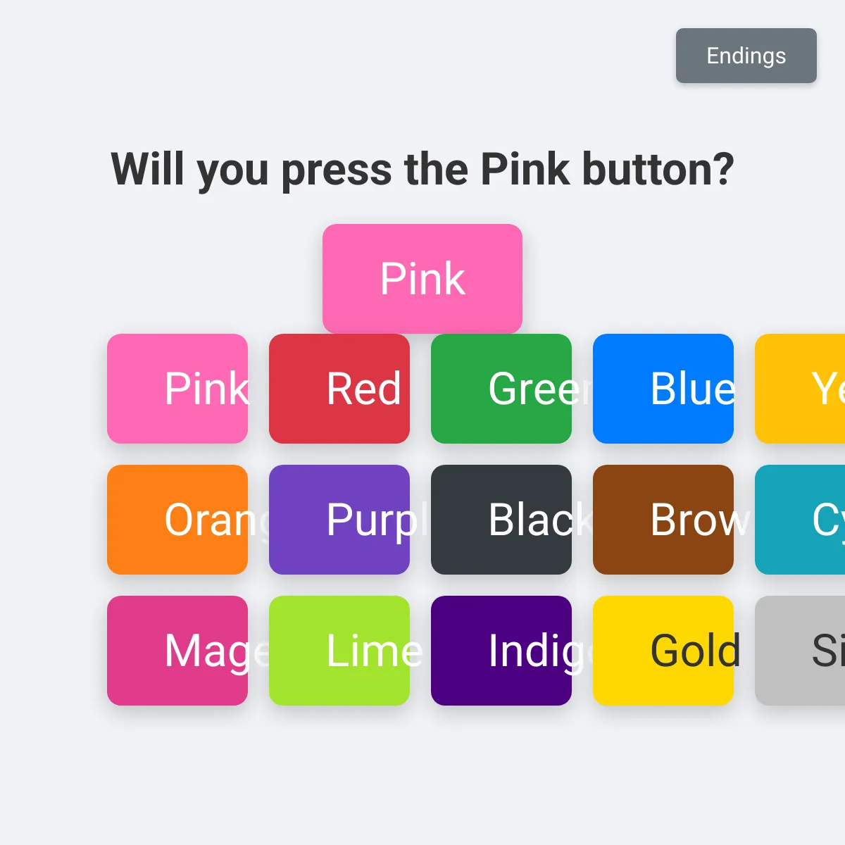 Yes No Buttons