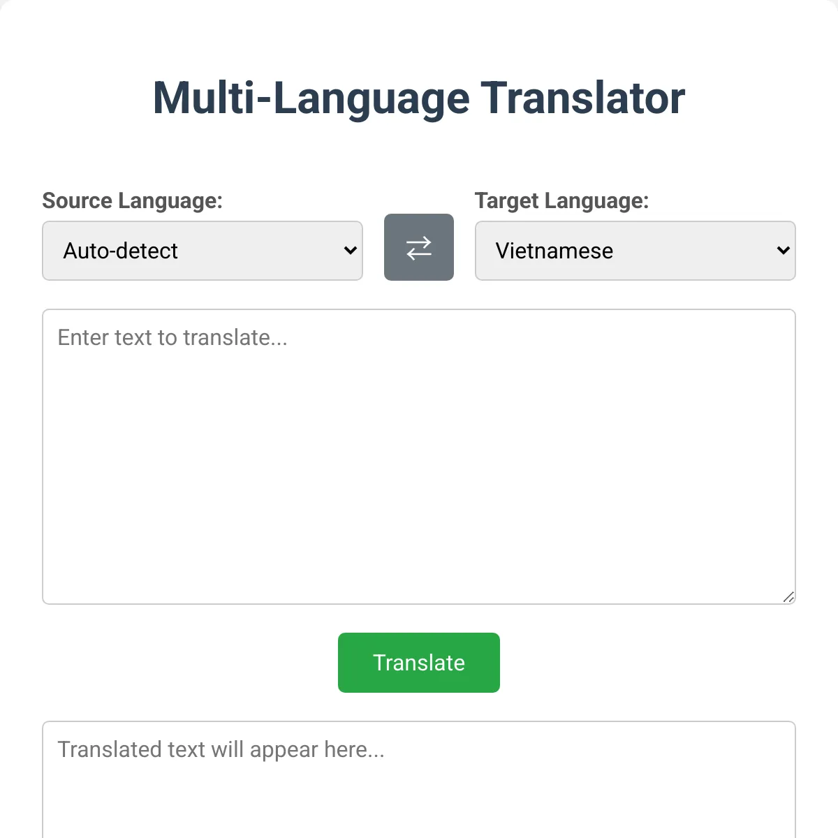 the project is loading