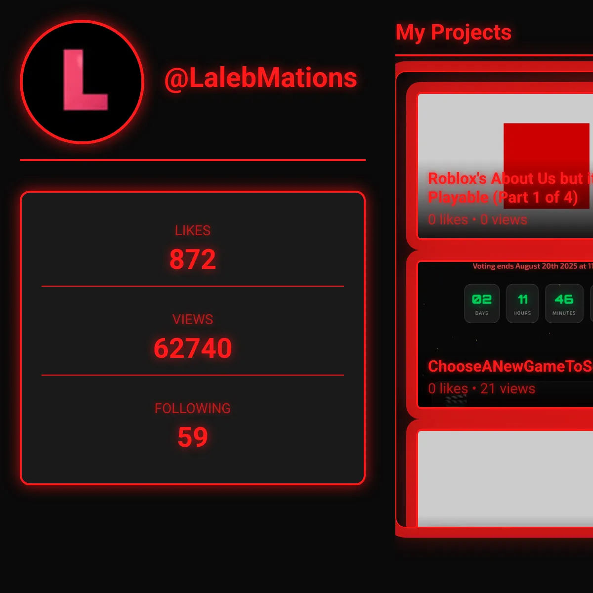 the project is loading