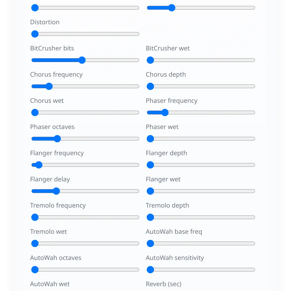 AI Audio Effects — Demo