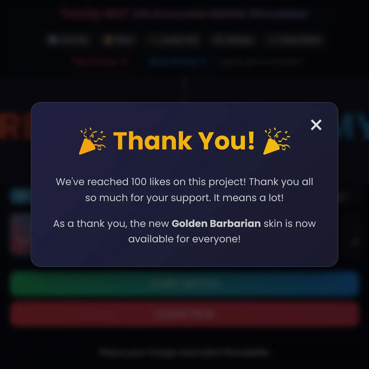 the project is loading