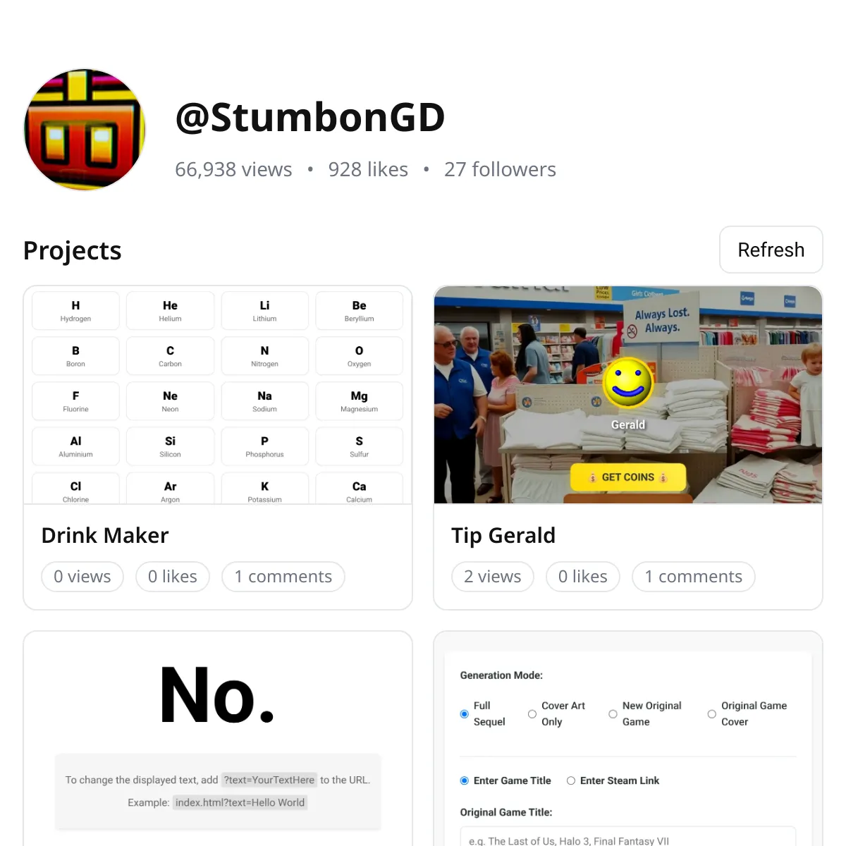 the project is loading