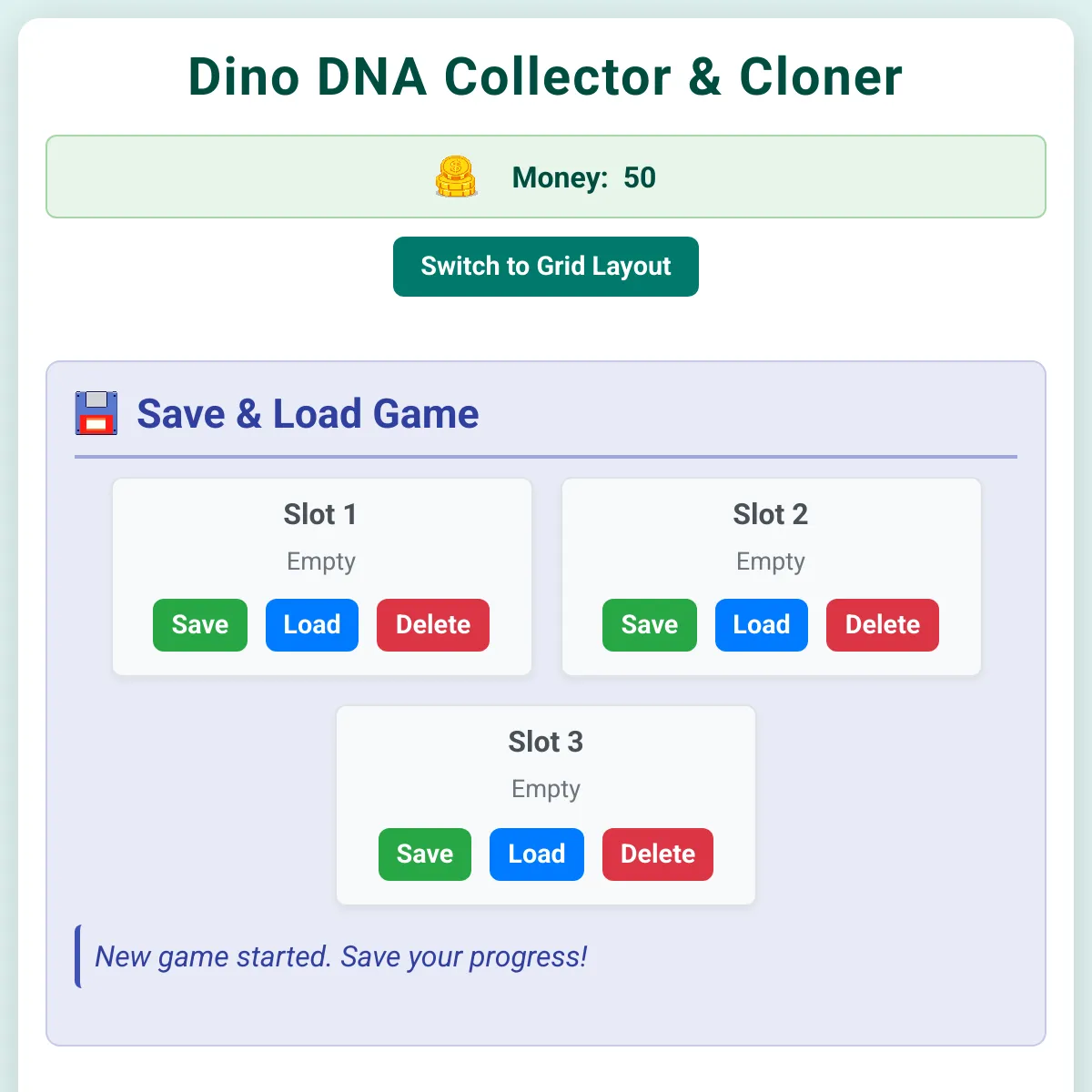 the project is loading