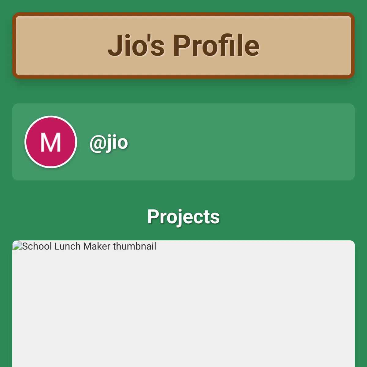 the project is loading