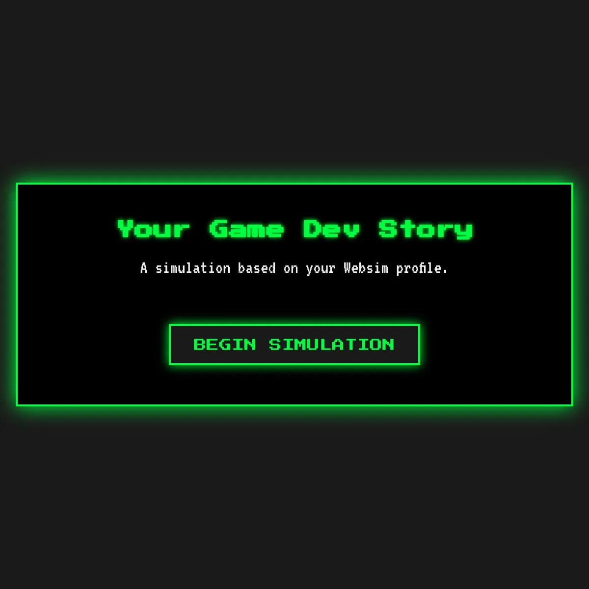 the project is loading