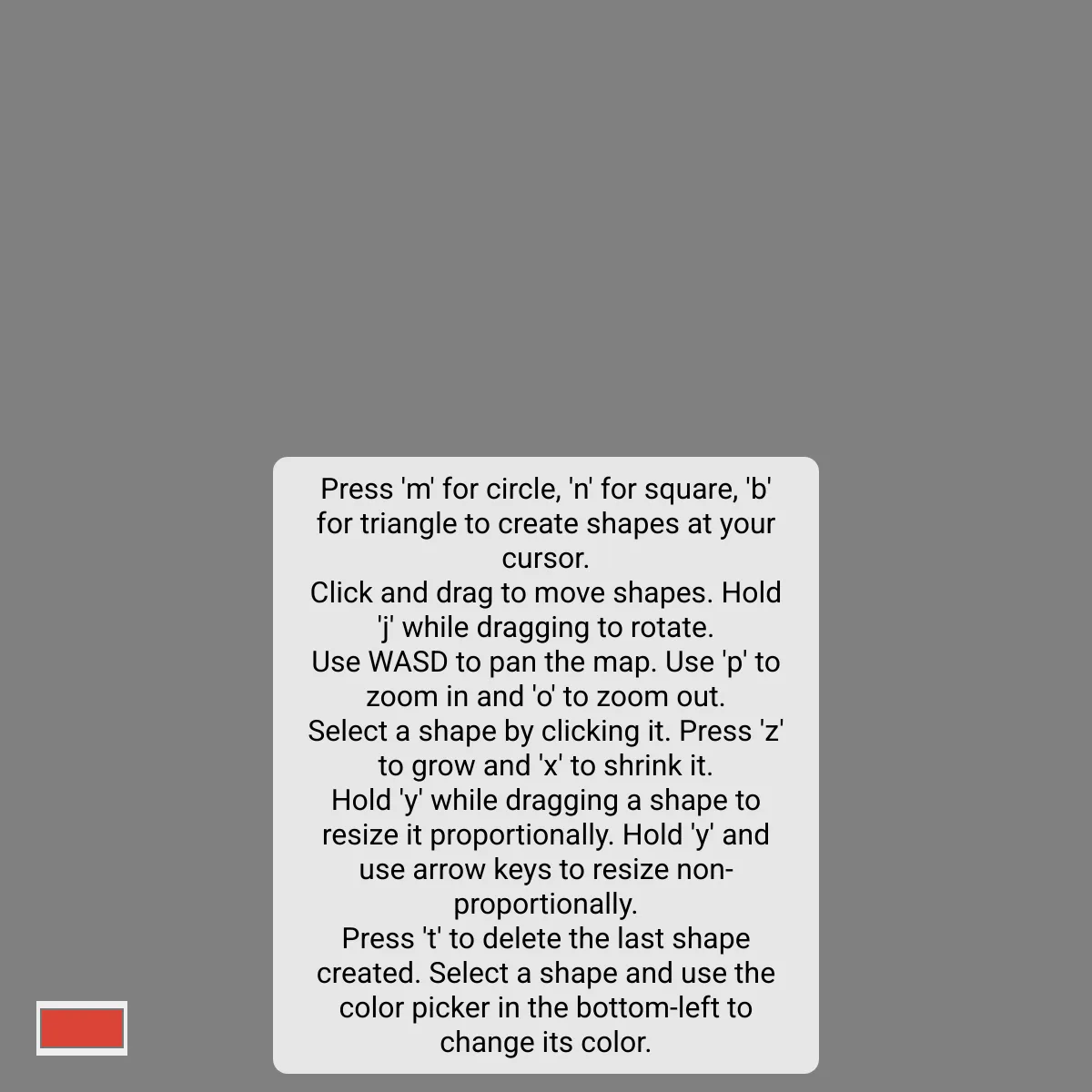 the project is loading