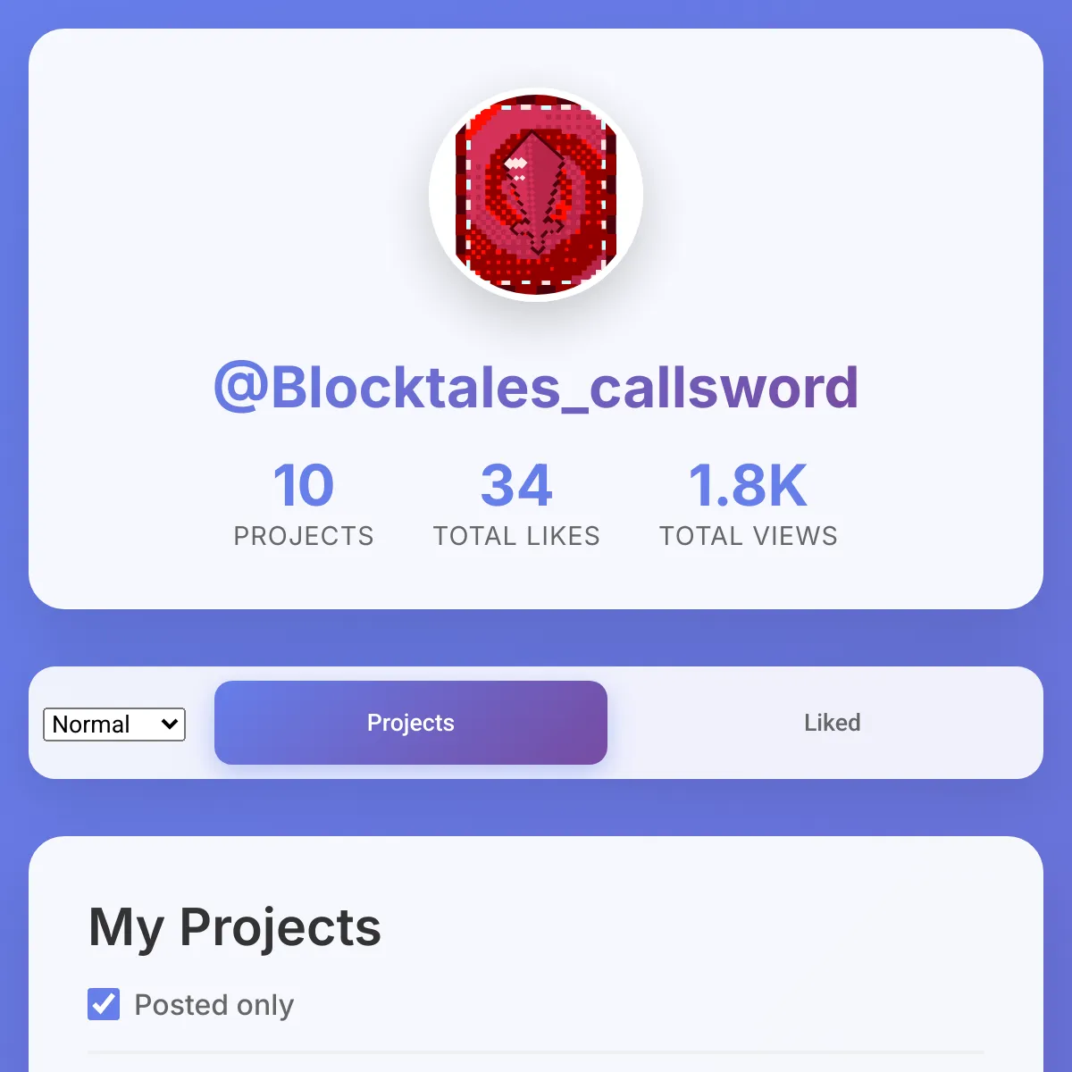 the project is loading