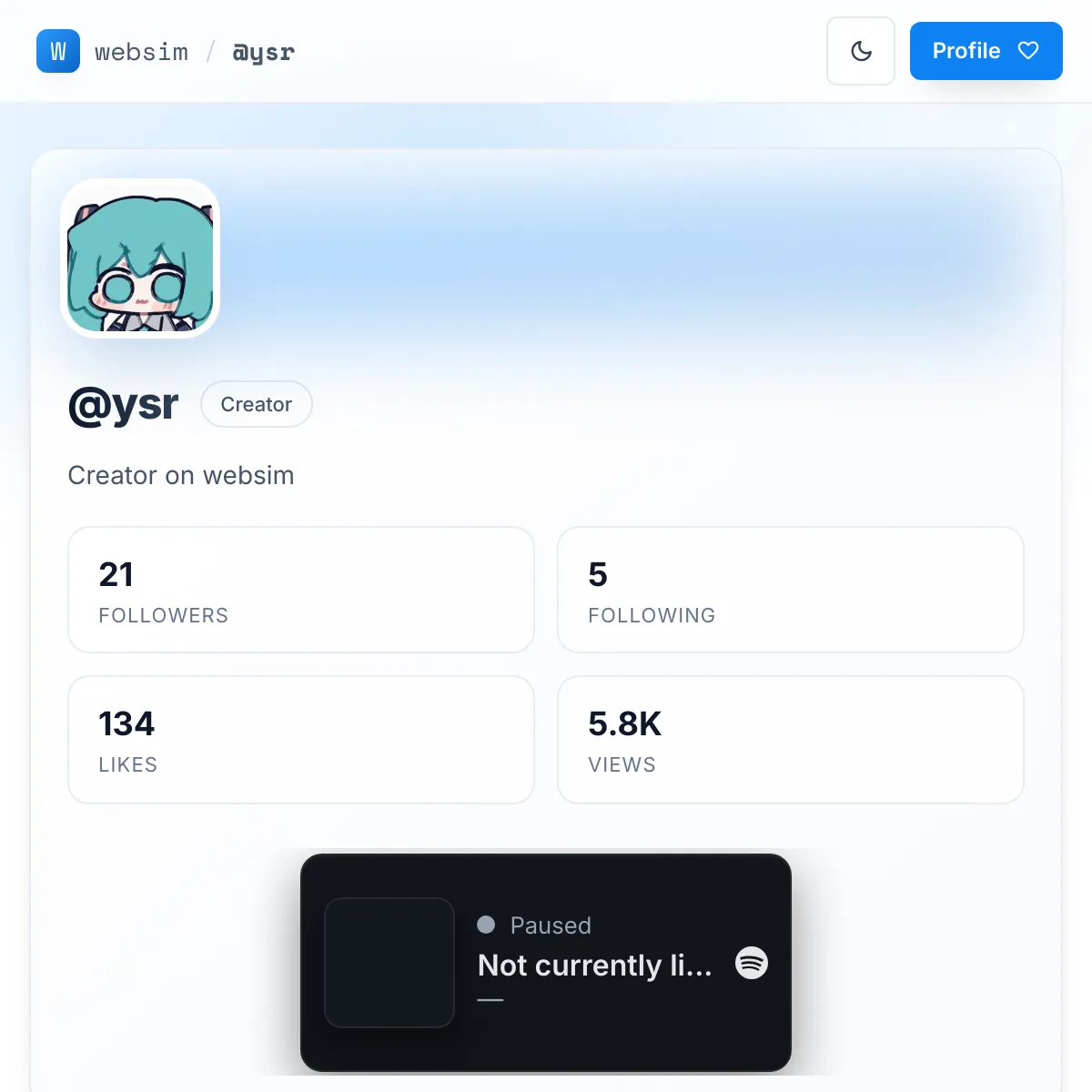 the project is loading