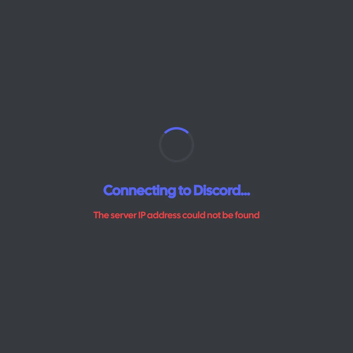 the project is loading