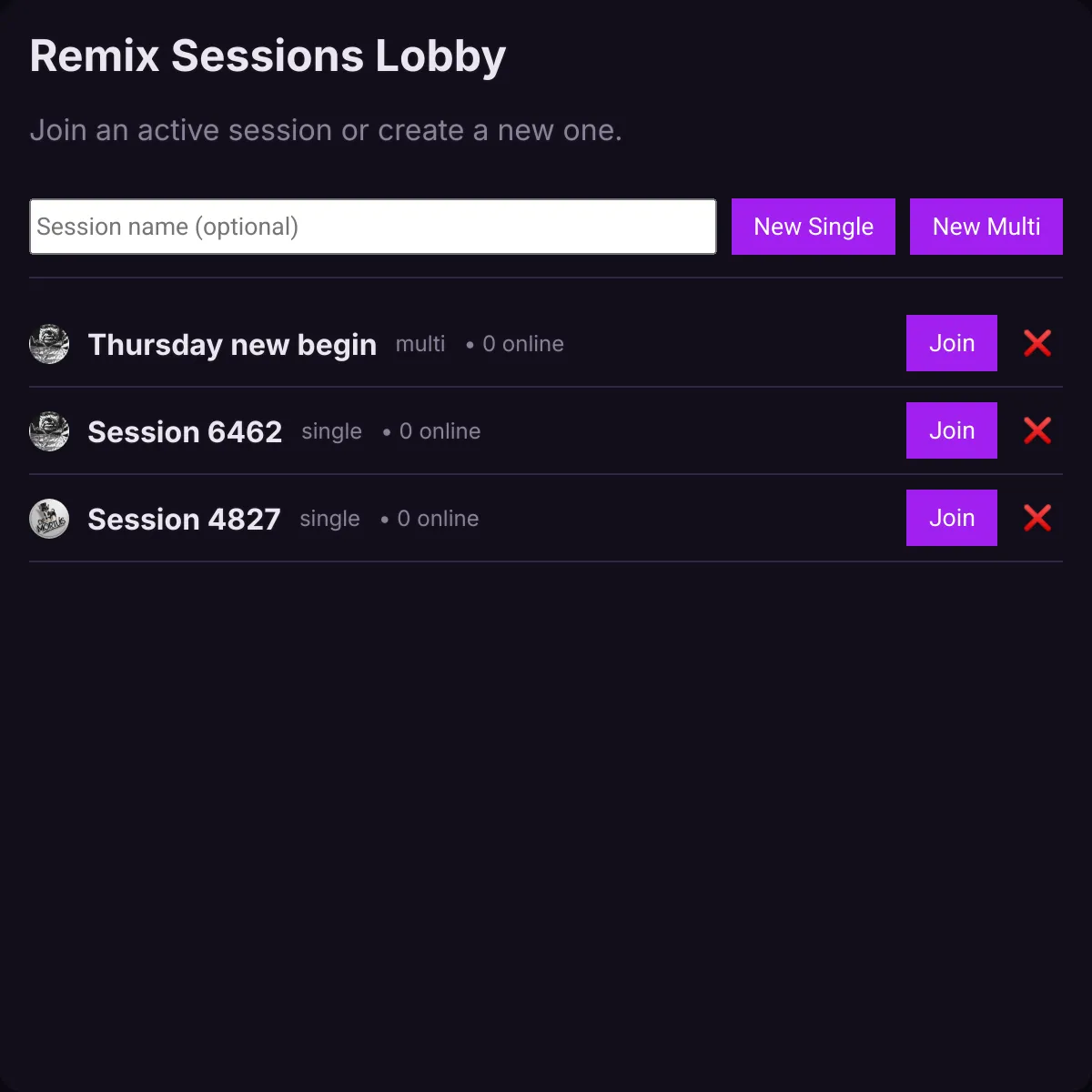 Session Image Generator