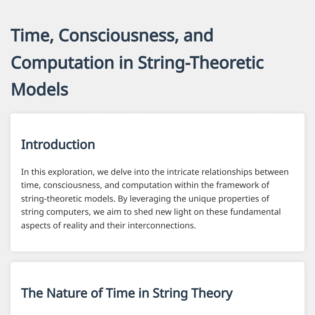 the project is loading