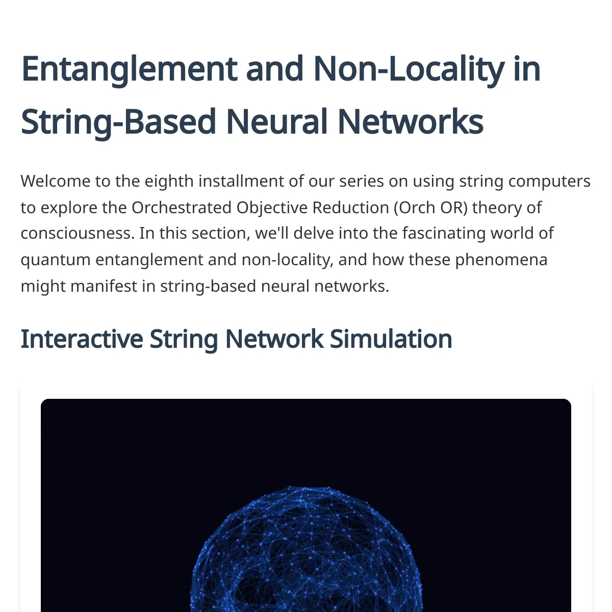 the project is loading