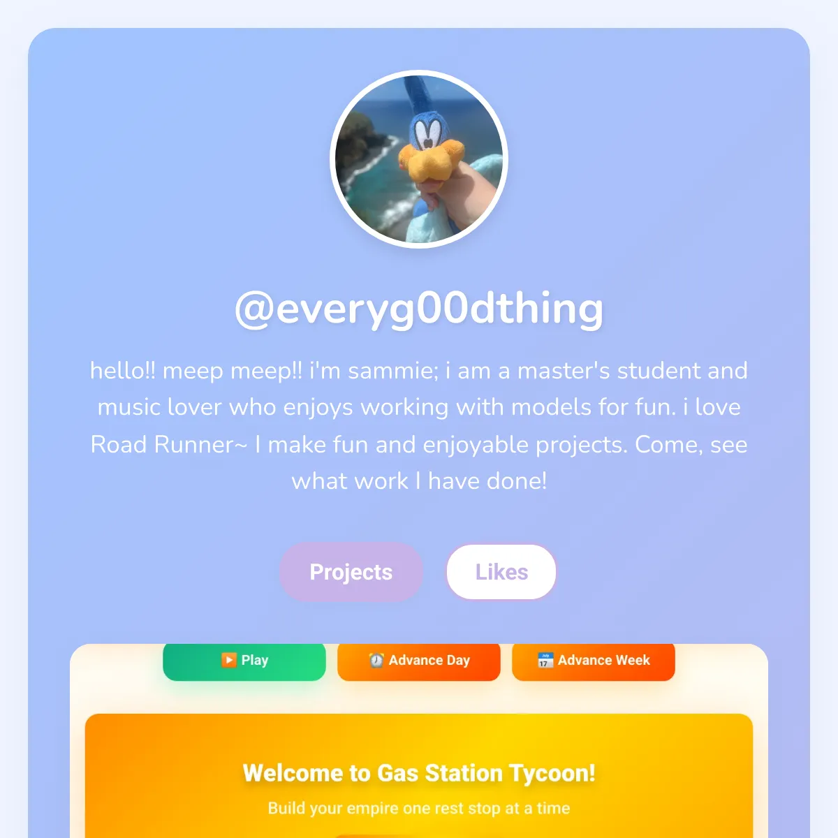 the project is loading