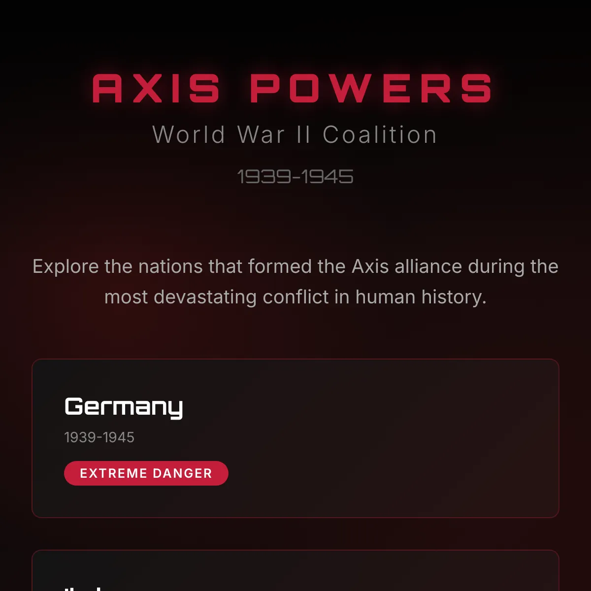 the project is loading