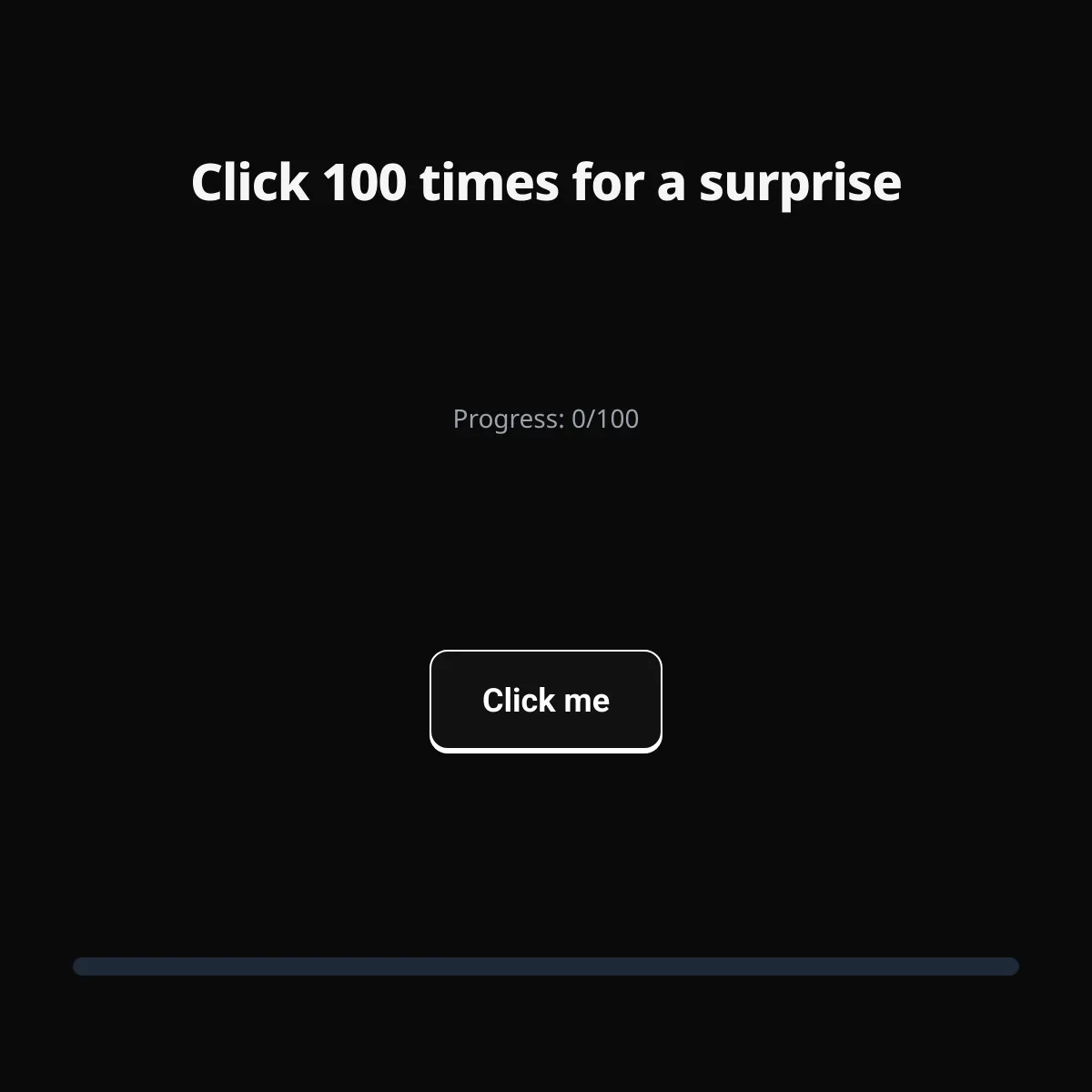the project is loading