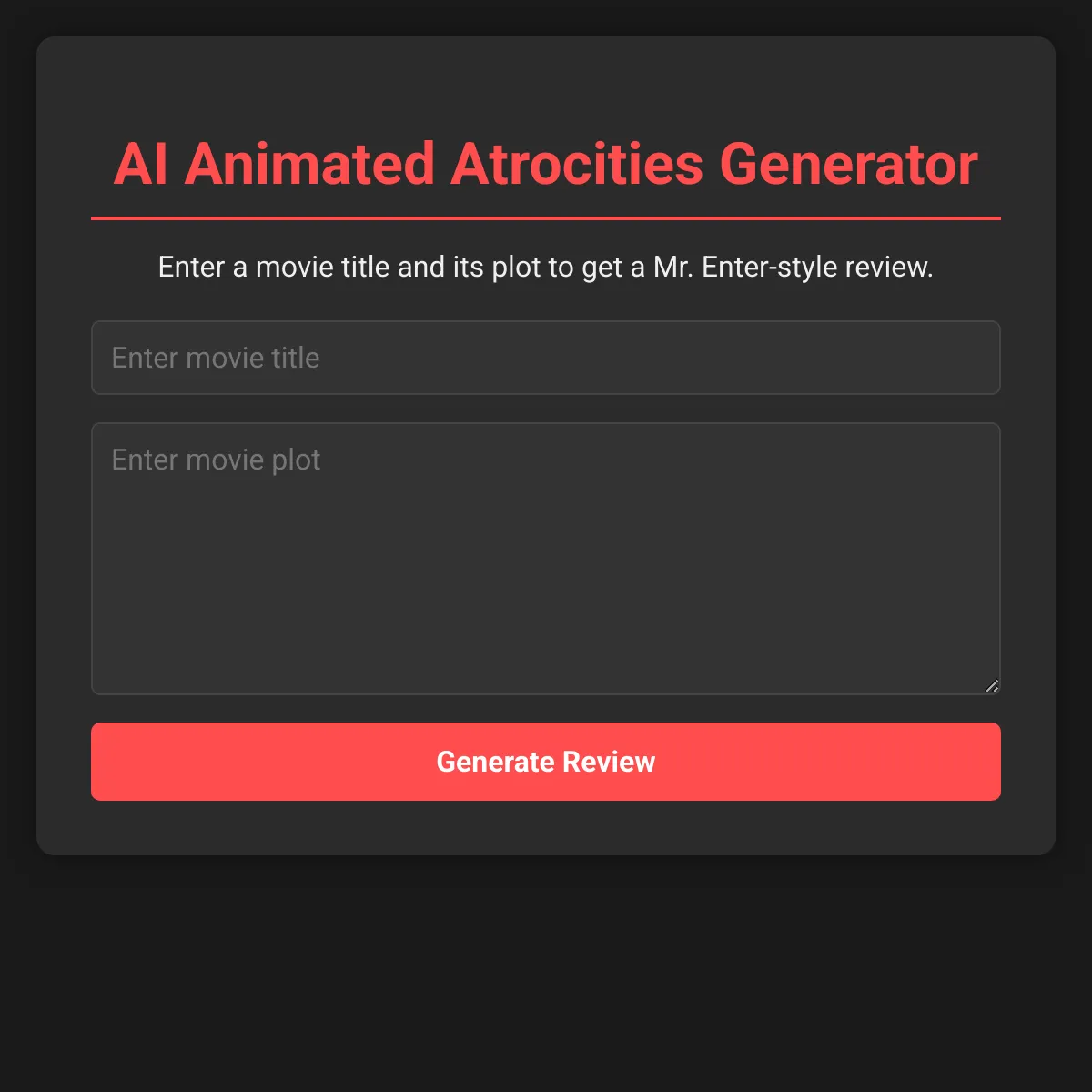 the project is loading