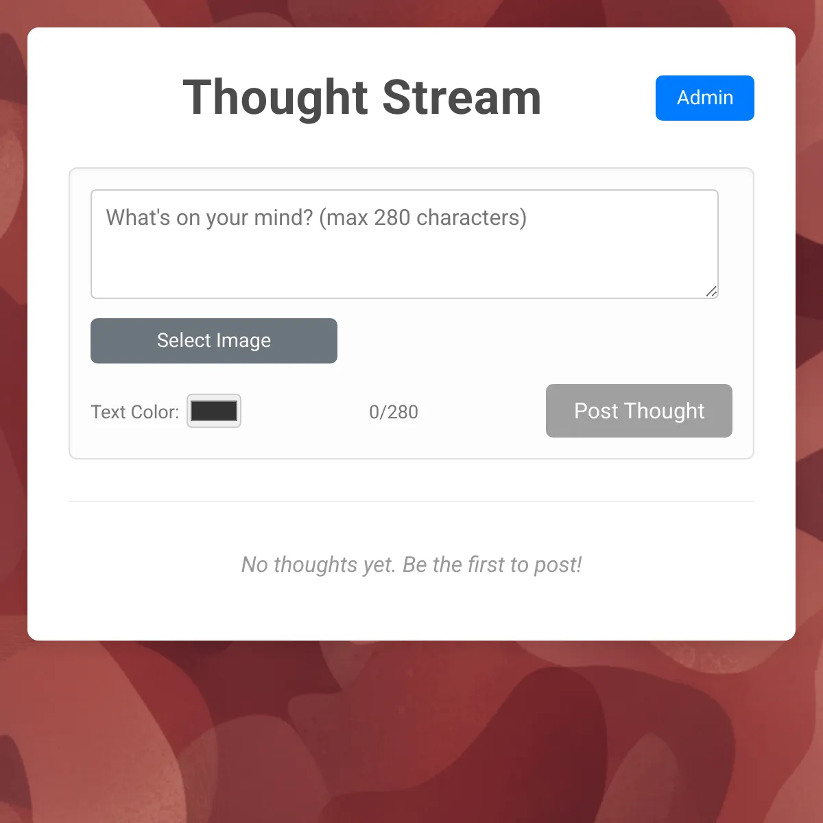the thought stream