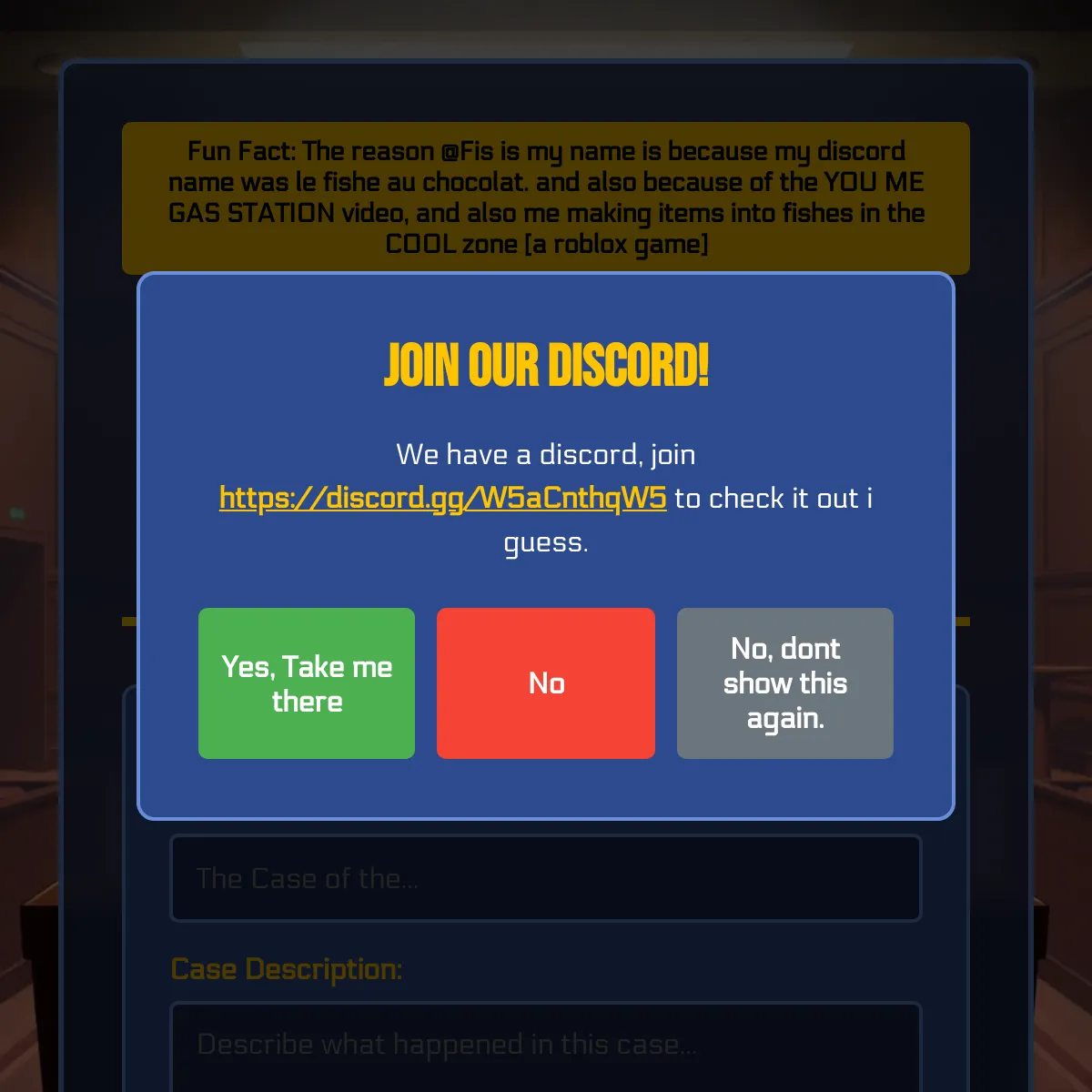 the project is loading