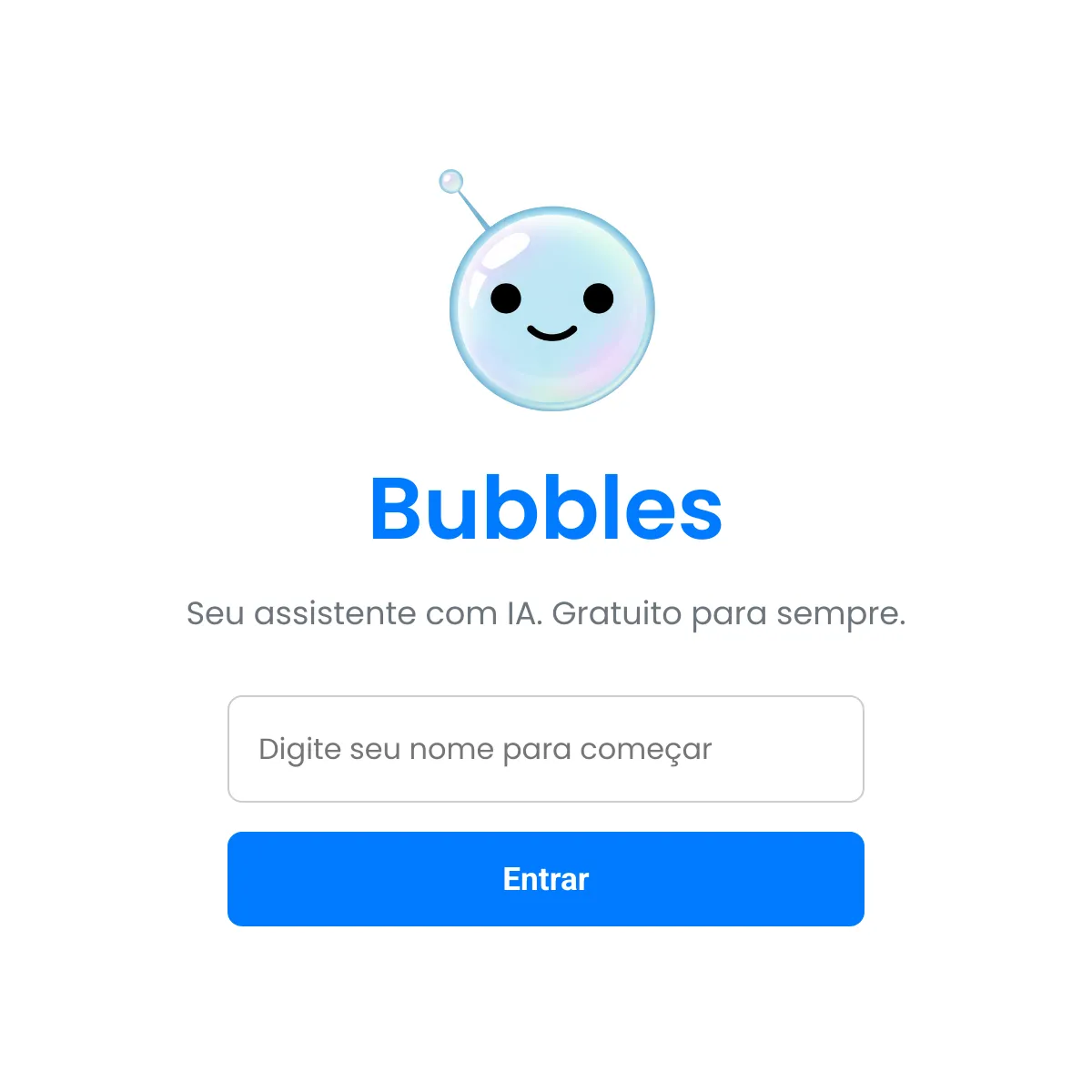 Bubbles - Your AI Assistant
