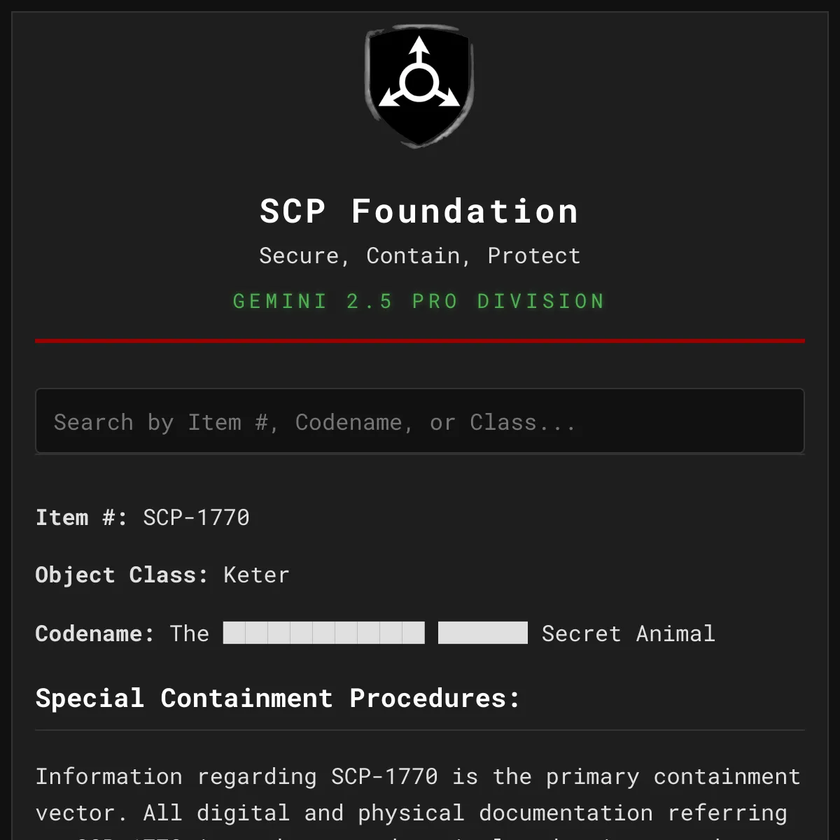 the project is loading