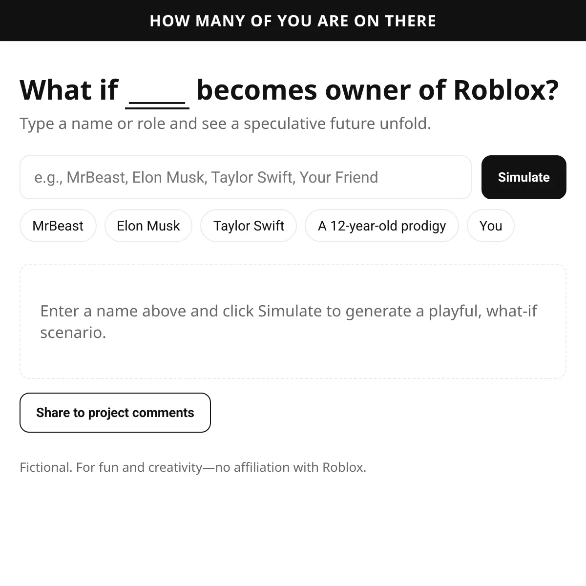 the project is loading