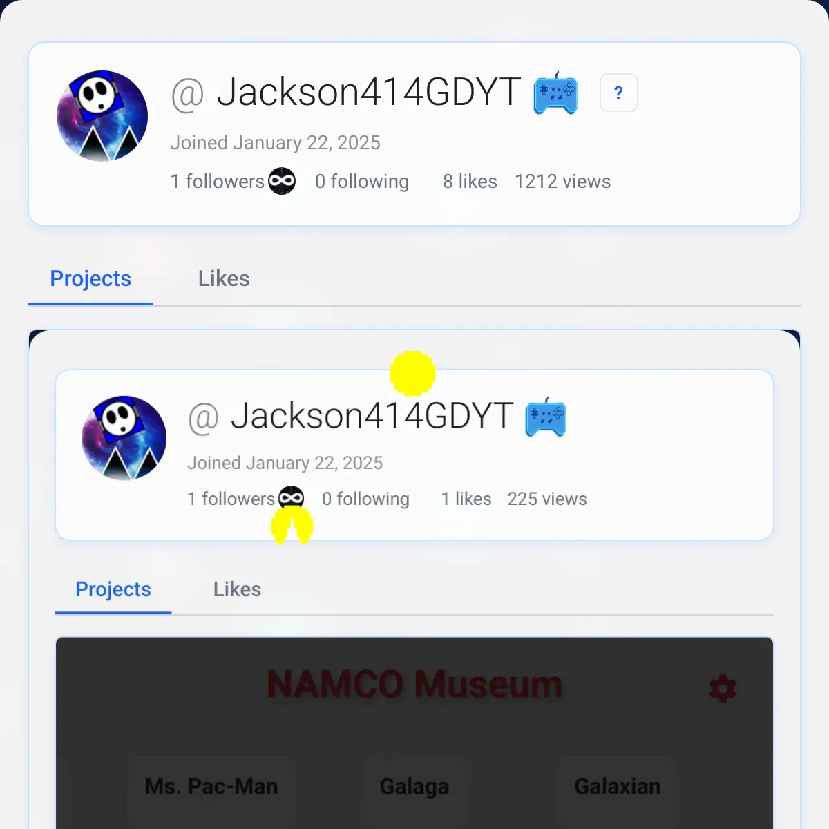 the project is loading