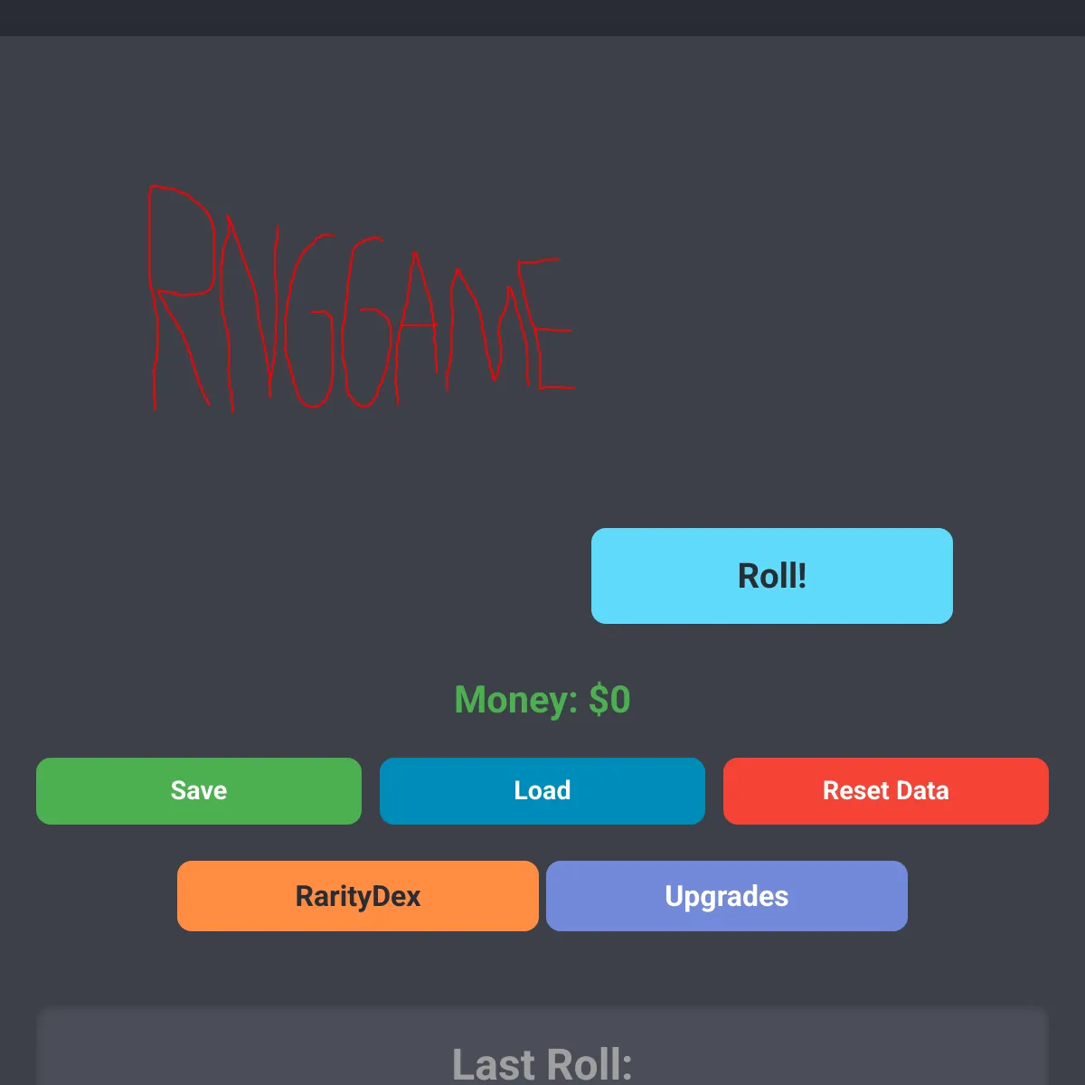 the project is loading