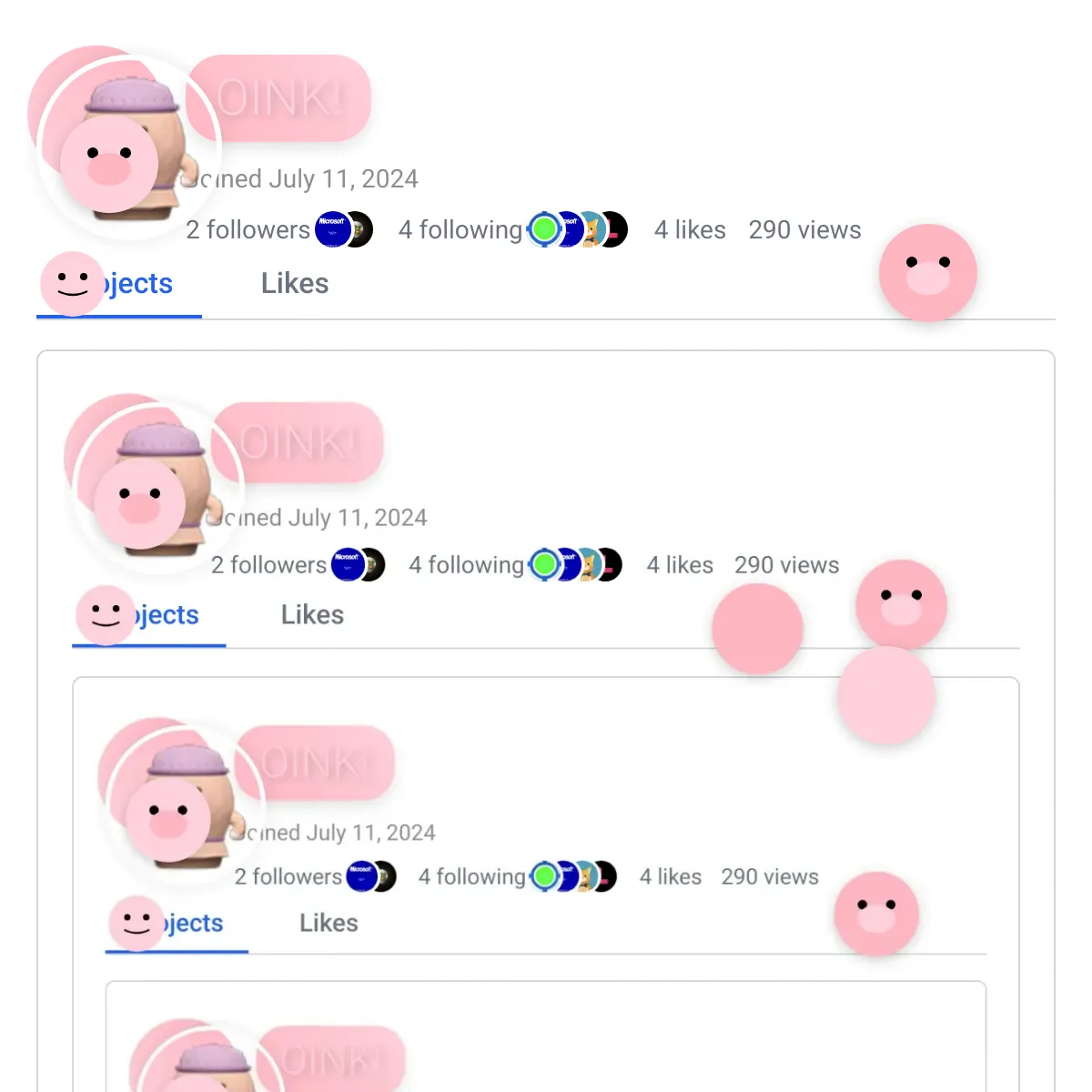 the project is loading