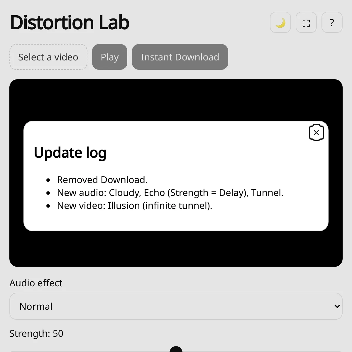 Video + Audio Distortion Lab [🔥]