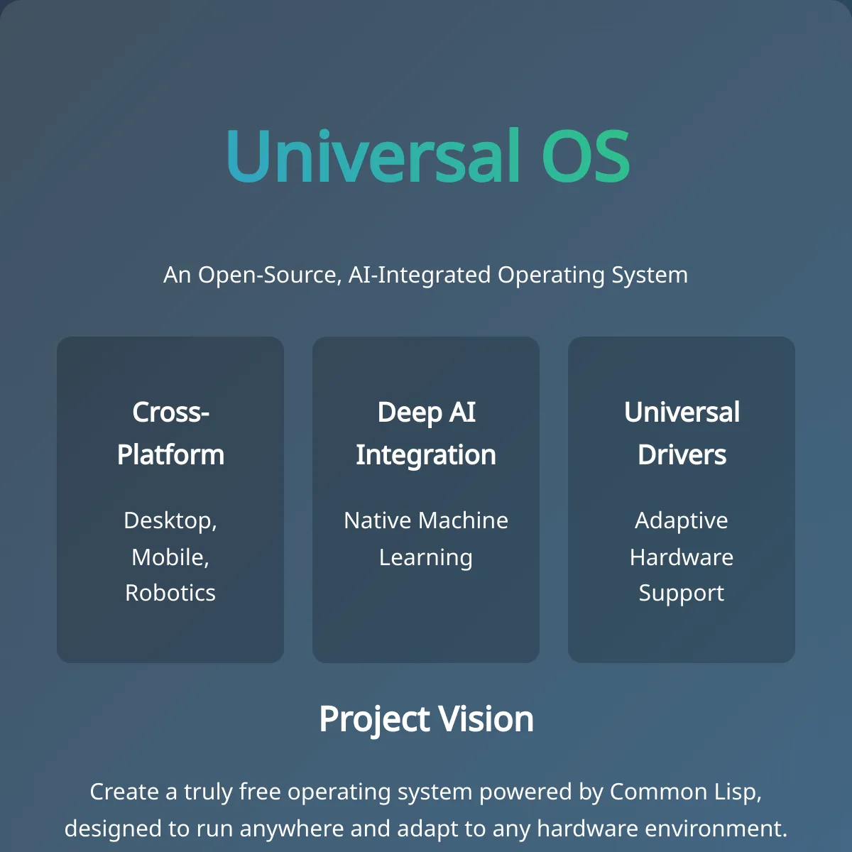 Universal OS