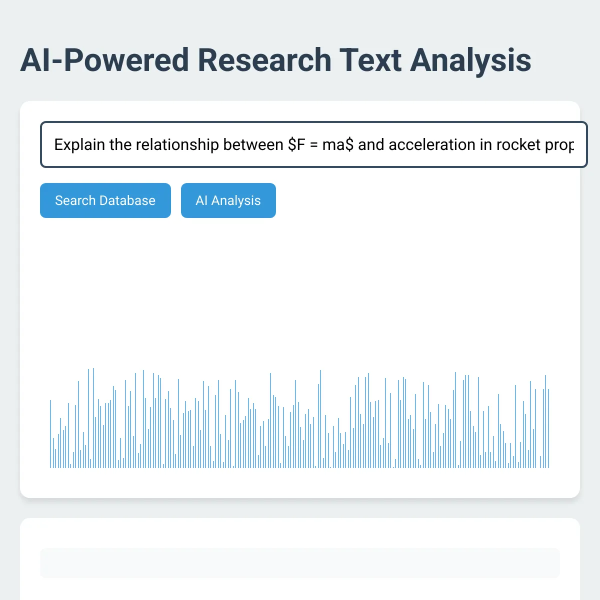 Research Text Analysis Interface