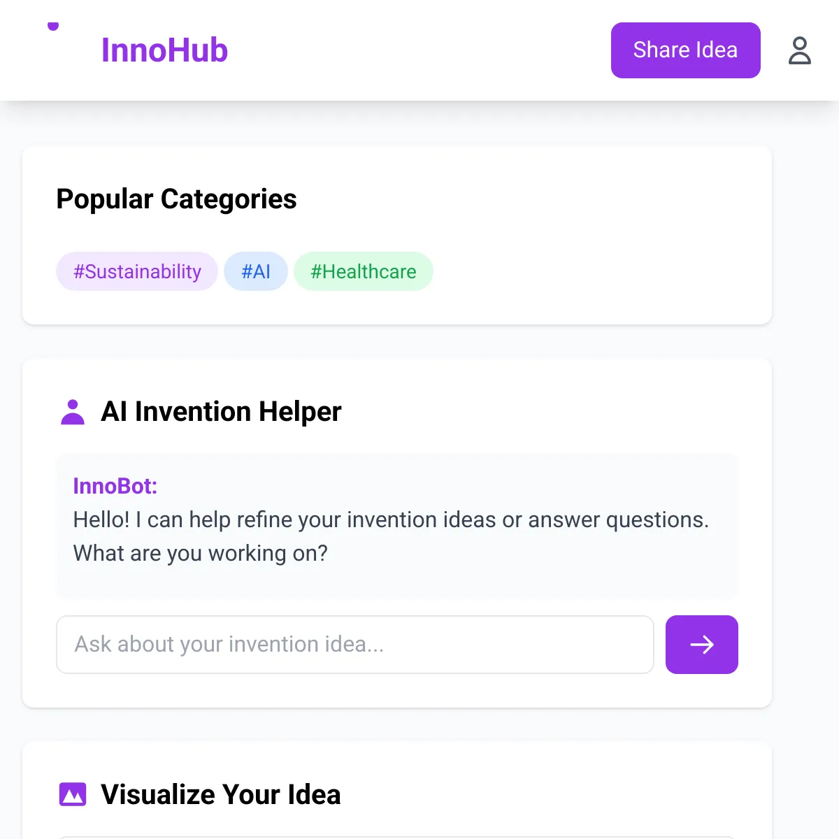 InnoHub - Connect Inventors & Ideas