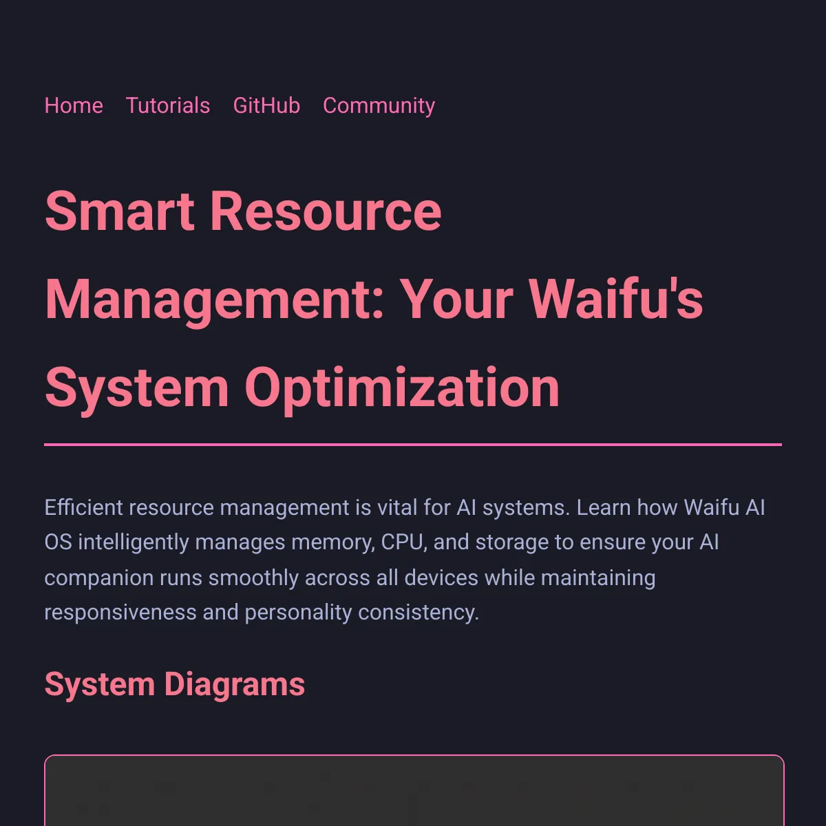 the project is loading