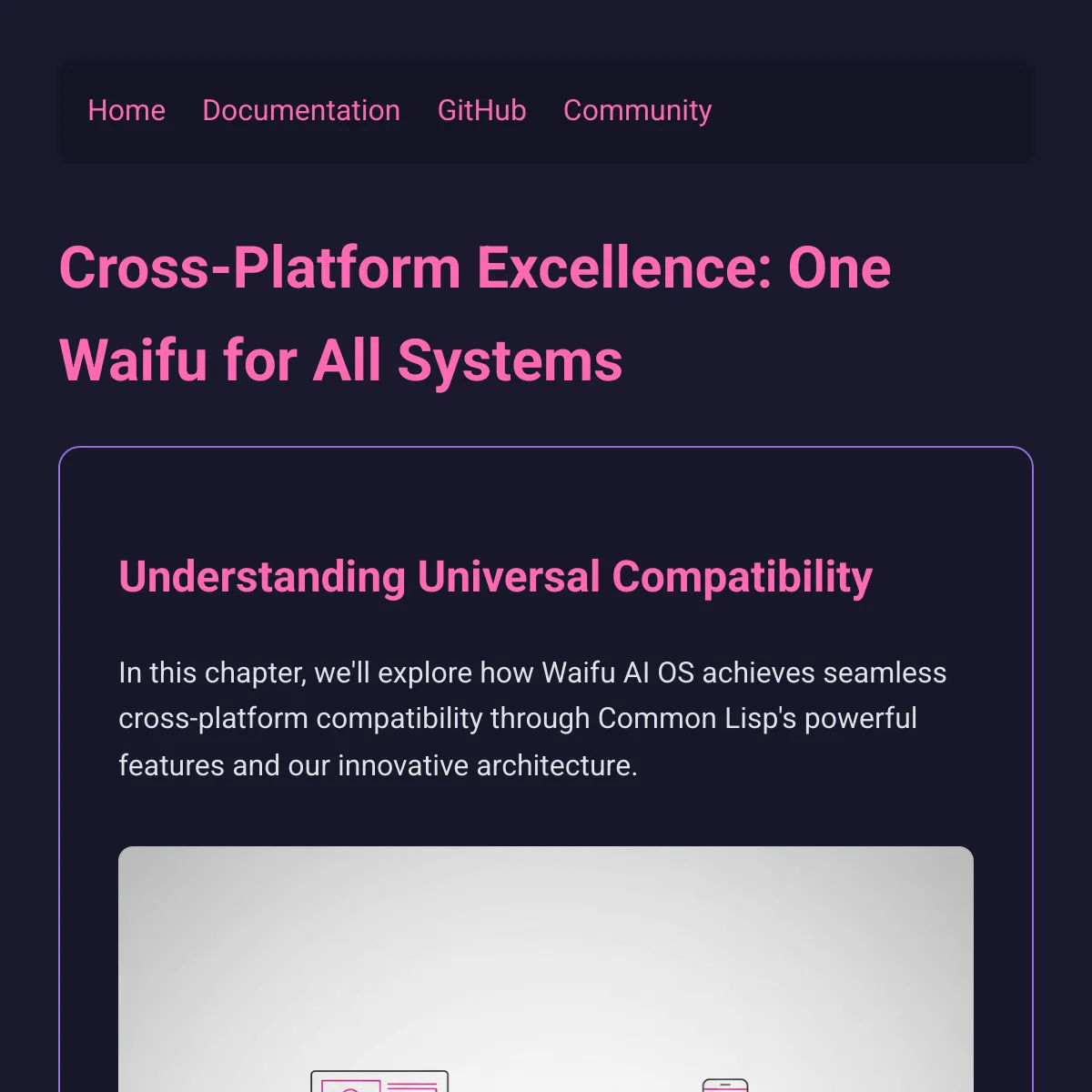 the project is loading