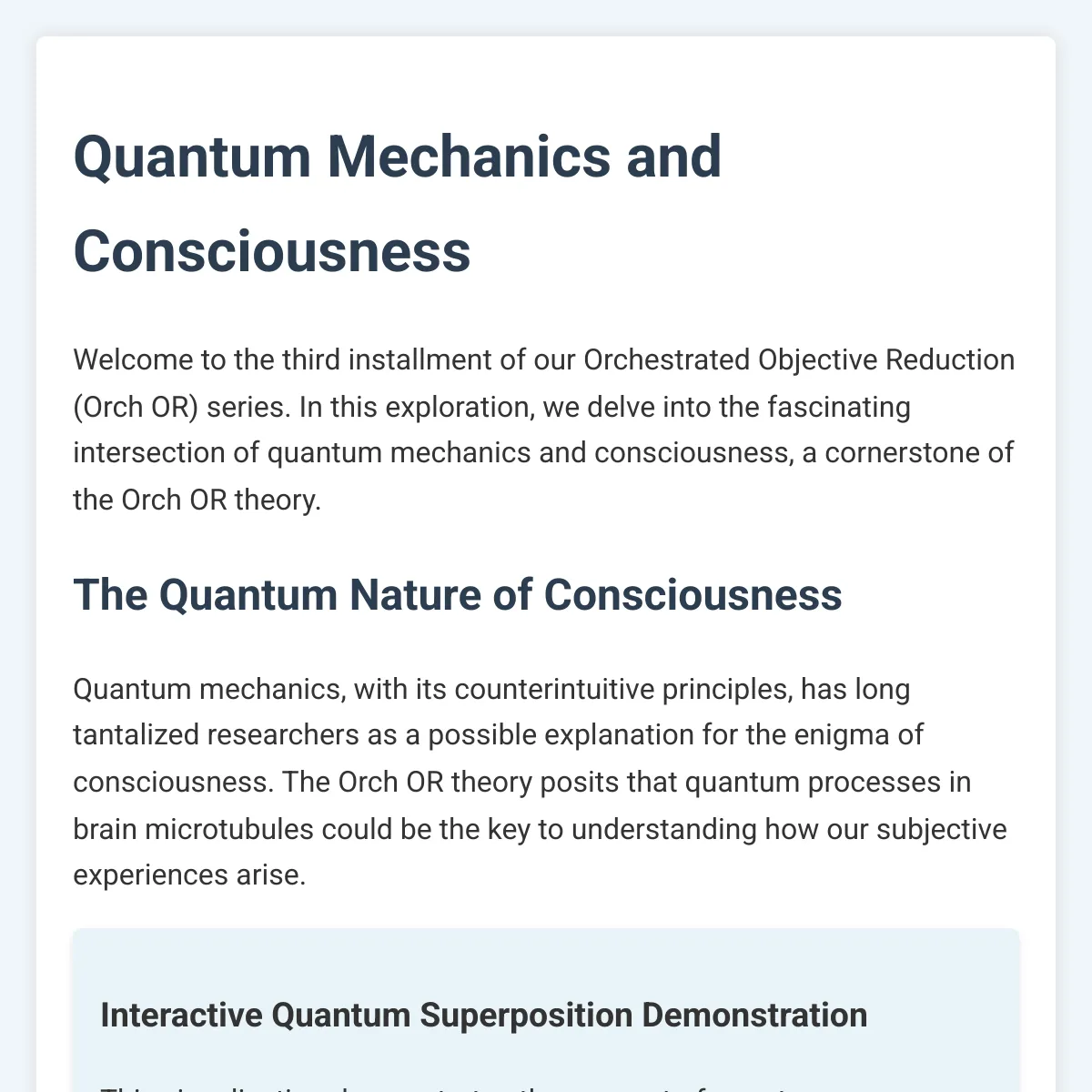 the project is loading