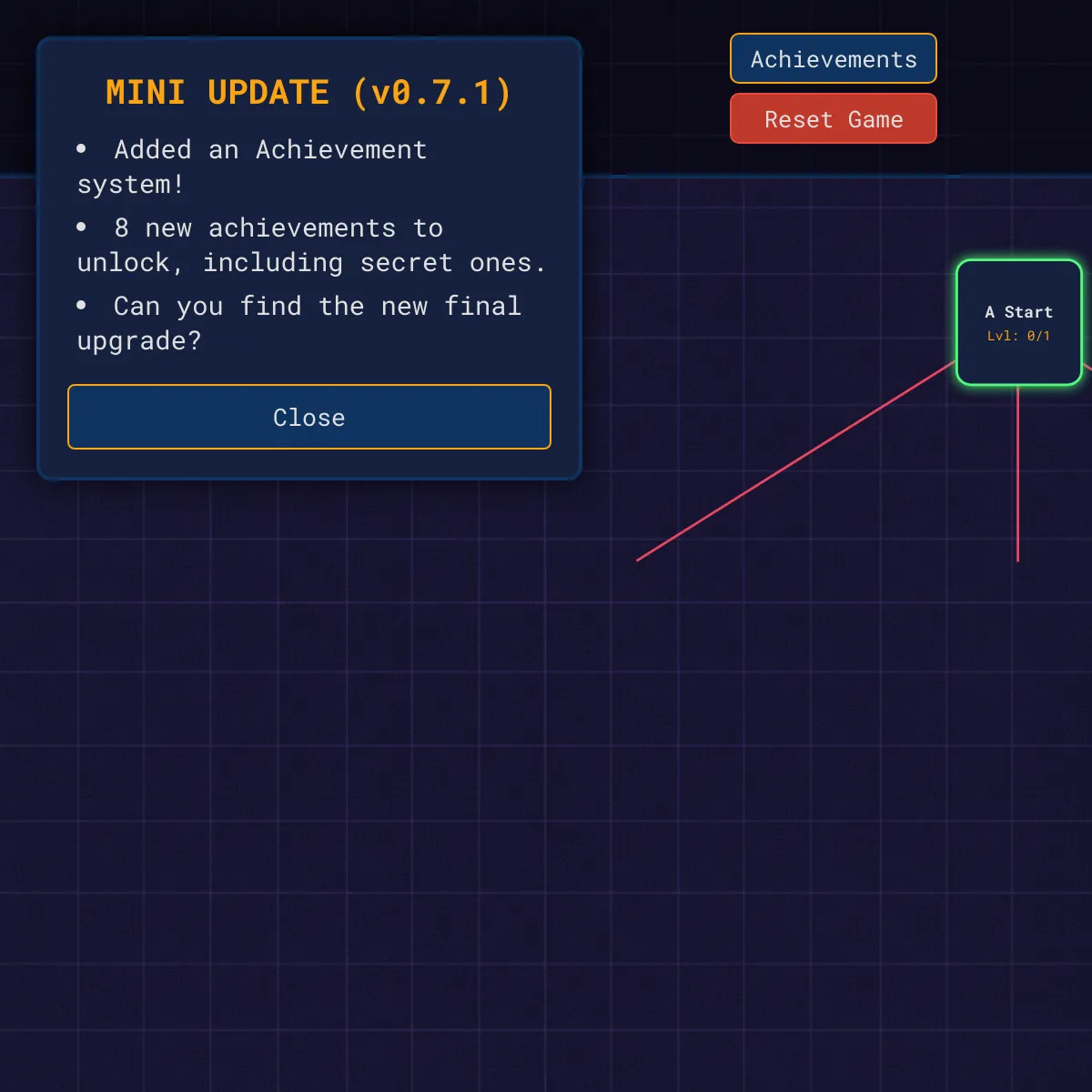 the project is loading